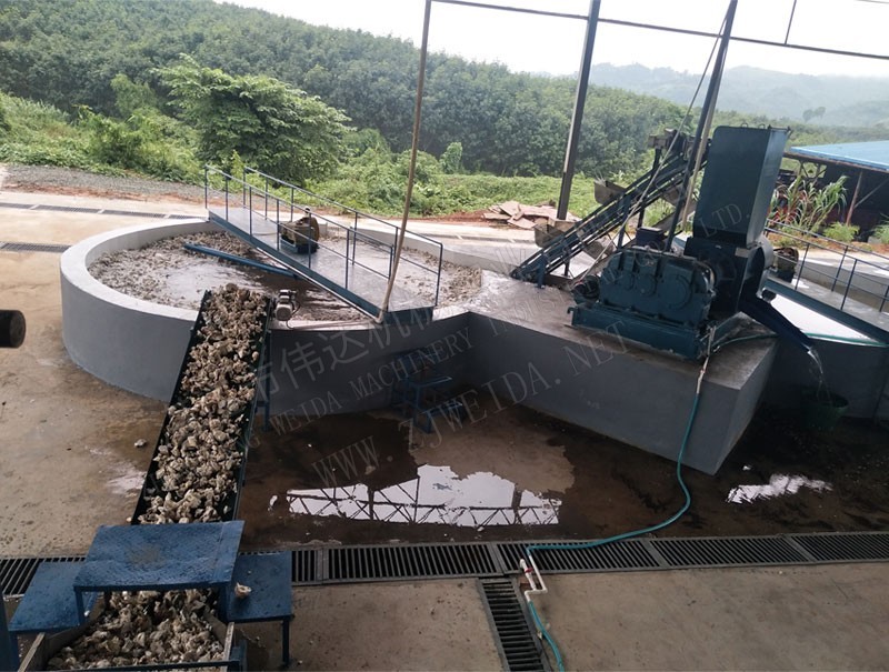 Caso - Linha de processamento primário de borracha natural TSR10 de 26.000 toneladas no Laos 1 %TSR natural rubber% laos case 1