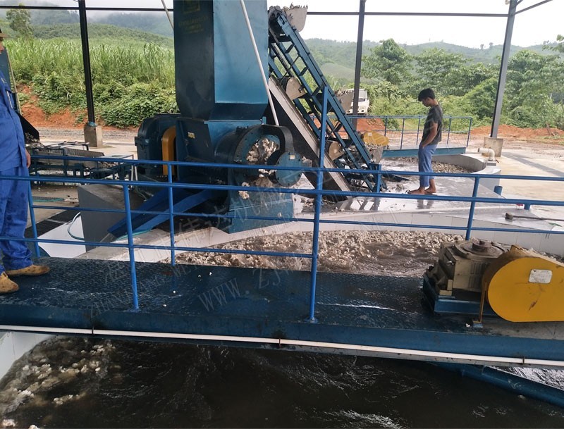 Caso - Linha de processamento primário de borracha natural TSR10 de 26.000 toneladas no Laos 2 %TSR natural rubber% laos case 2