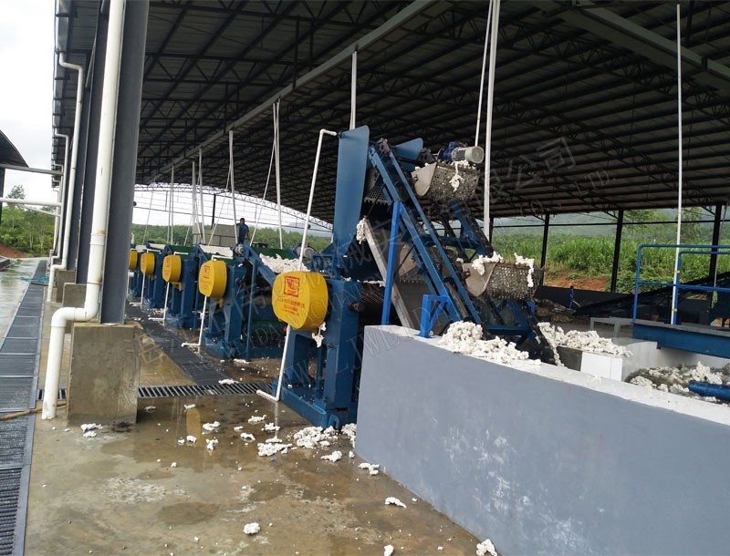 Caso - Linha de processamento primário de borracha natural TSR10 de 26.000 toneladas no Laos 3 %TSR natural rubber% laos case 3